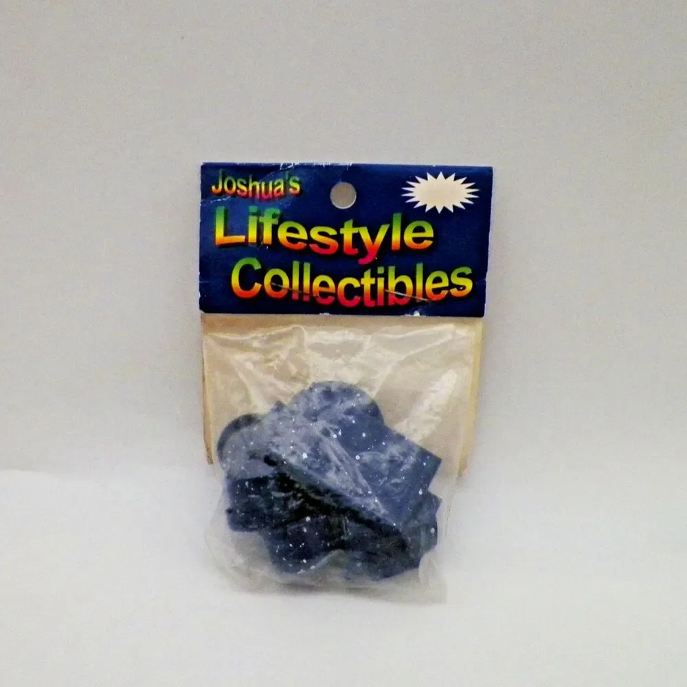 Joshuas Blue Enamelware Pots & Pans Spatterware Miniature Dollhouse